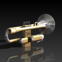 Full Size Working Trumpet - Thumbnail 5