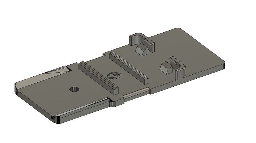 3D Printed Zoom H6 battery Holder by Fandotec | Pinshape