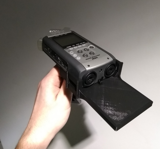 Zoom H4n Battery Holder 3D Print 382858
