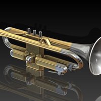 Full Size Working Trumpet - Thumbnail 6
