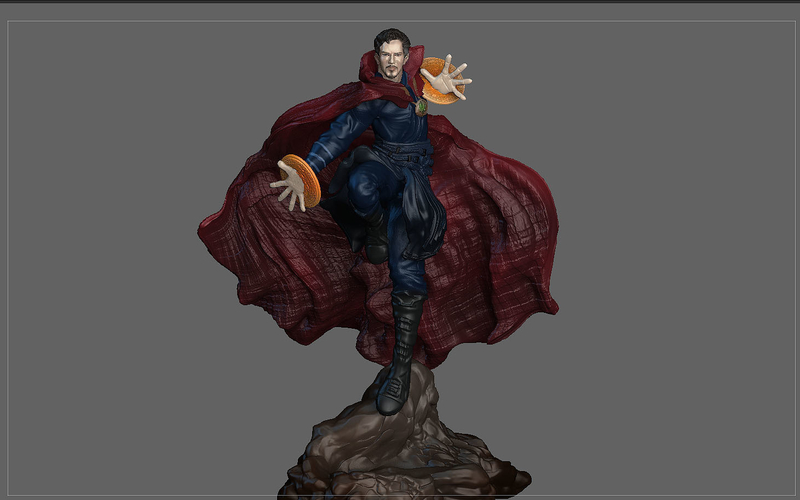 DOCTOR STRANGE STATUE AVENGERS ENDGAME MARVEL MCU