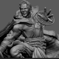 DOCTOR STRANGE STATUE AVENGERS ENDGAME MARVEL MCU - Thumbnail 8