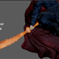 DOCTOR STRANGE STATUE AVENGERS ENDGAME MARVEL MCU - Thumbnail 10