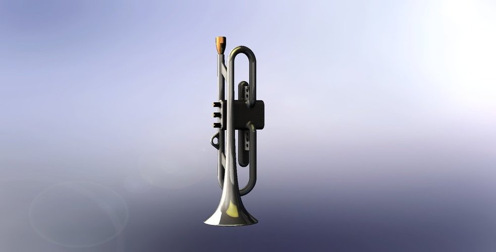 Trumpet 1:12 Size 3D Print 38291