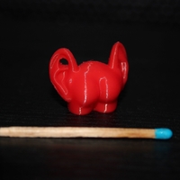 Small Ass with ears 3D Printing 382912