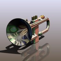 Trumpet 1:12 Size - Thumbnail 4