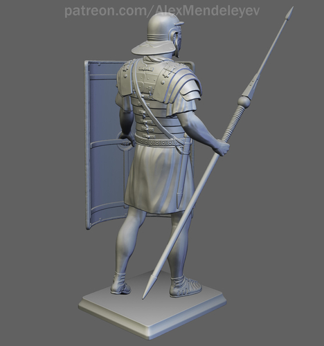 Roman Legionary (3D print model) 3D Print 382941