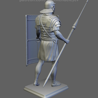 Roman Legionary (3D print model) - Thumbnail 5