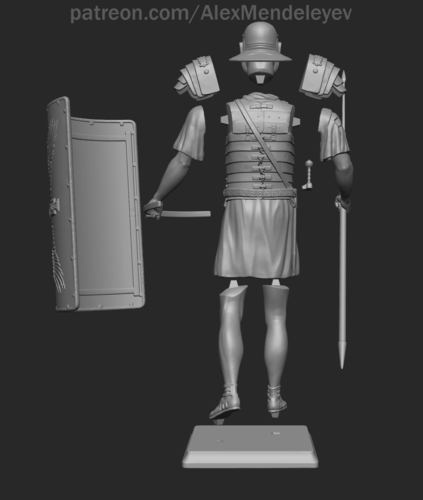 Roman Legionary (3D print model) 3D Print 382942