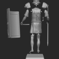 Roman Legionary (3D print model) - Thumbnail 6