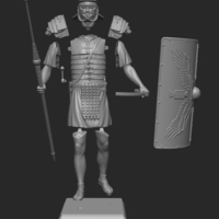 Roman Legionary (3D print model) - Thumbnail 7