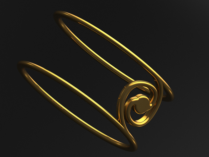ring (golden ratio) 3D Print 382948
