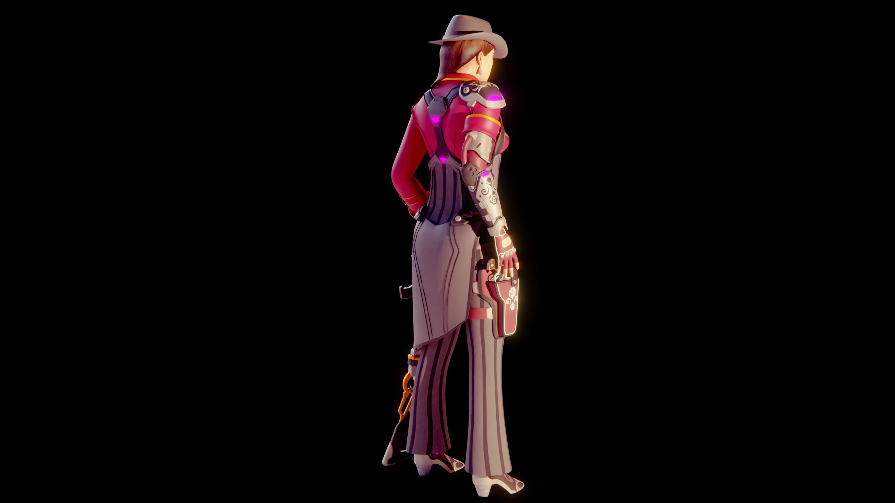 Ashe Gangster Skin from Overwatch 3D Print 382956