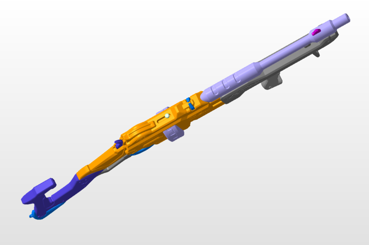 Rifle Ashe Gangster Skin from OverWatch 3D Print 382971
