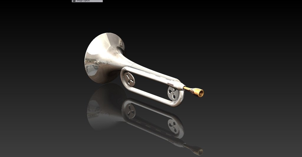 3D Printed Trumpet Mouthpiece Plastic Trumpet Mouthpiece Trumpet