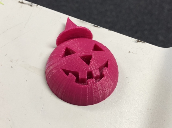 Witch Pumpkin 3D Print 383025