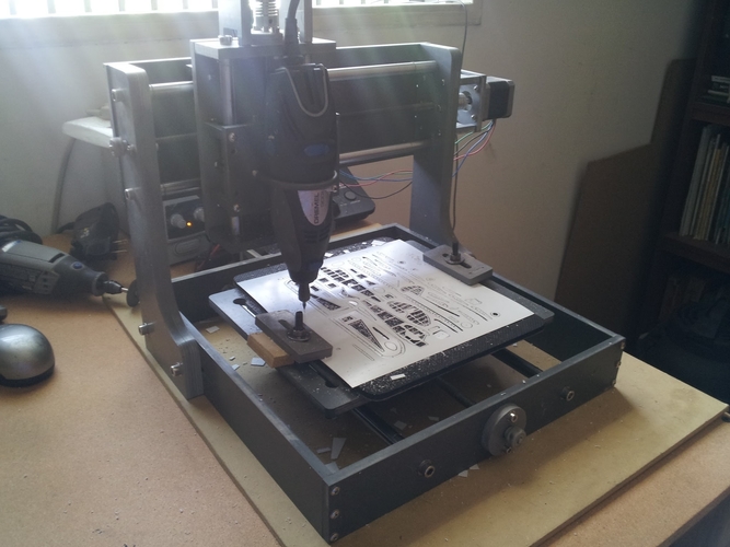 Piper Cub frame model (esc: 1/64) (No 3D print, CNC routing) 3D Print 383033