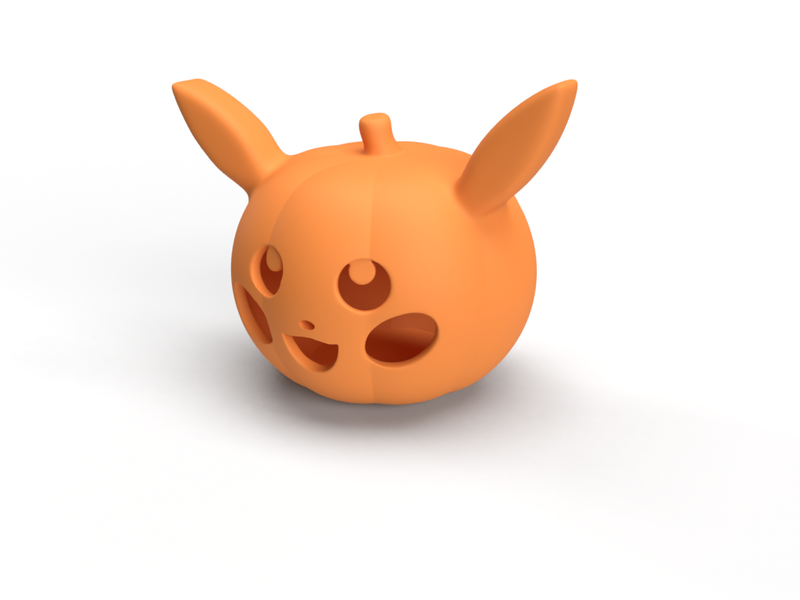 Pikachu Pumpkin
