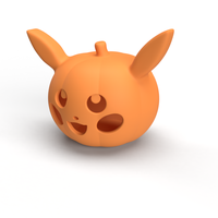 Small Pikachu Pumpkin 3D Printing 383048