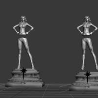 starlight the boys statue amazon 3d model for 3d print - Thumbnail 1