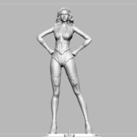 starlight the boys statue amazon 3d model for 3d print - Thumbnail 11