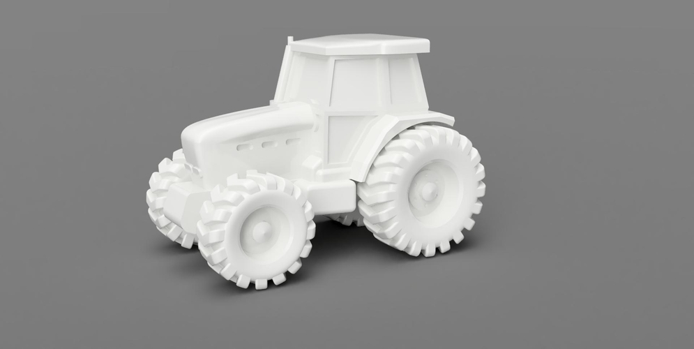 Generic Tractor (esc: 1: 100) 3D Print 383130