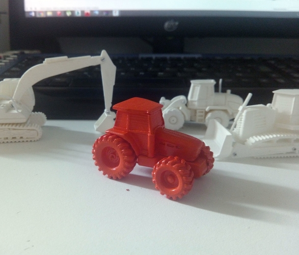 Generic Tractor (esc: 1: 100) 3D Print 383131