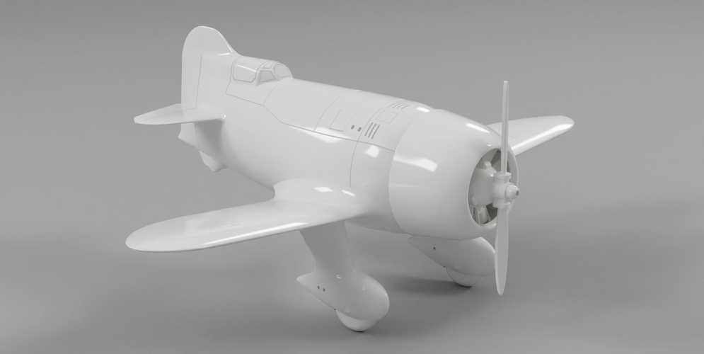 Gee Bee R2 Golden Age Air Racer 3D Print 383135