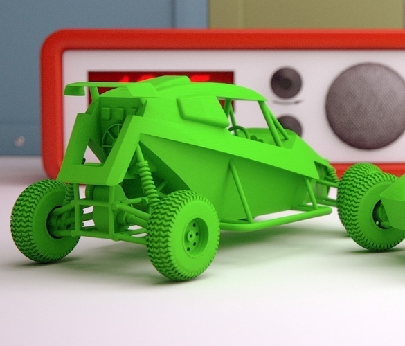 Demo Hawk Buggy  3D Print 383191