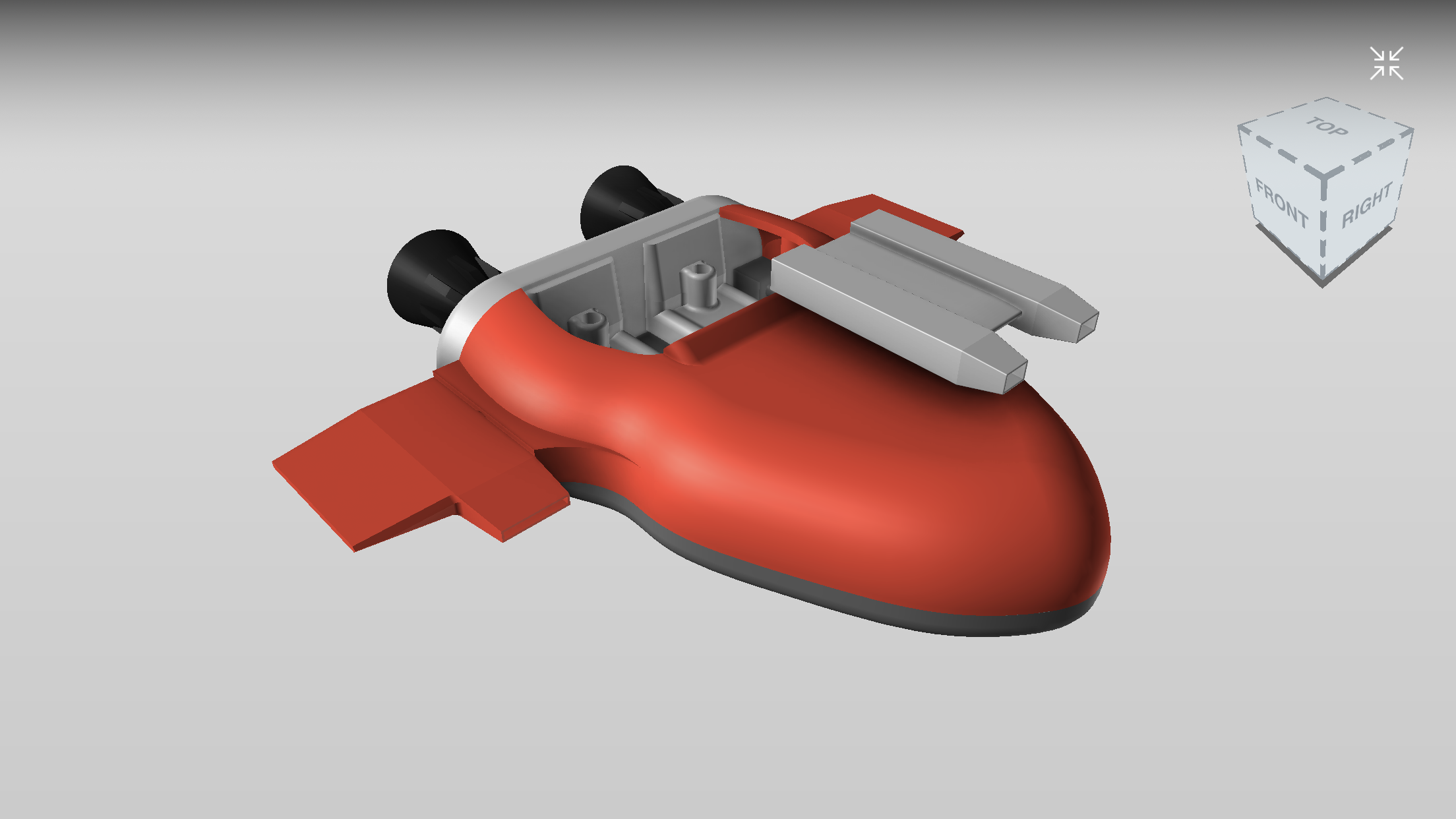 Micronauts Air Car 3D Print 383212