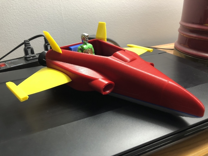 Micronauts Heavy Fighter 3D Print 383217