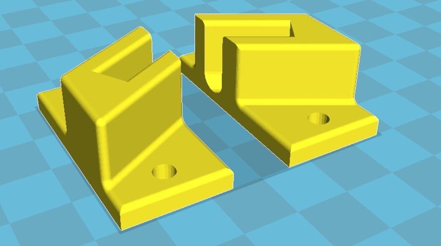 Kossel Filament Frame Holder 3D Print 38323