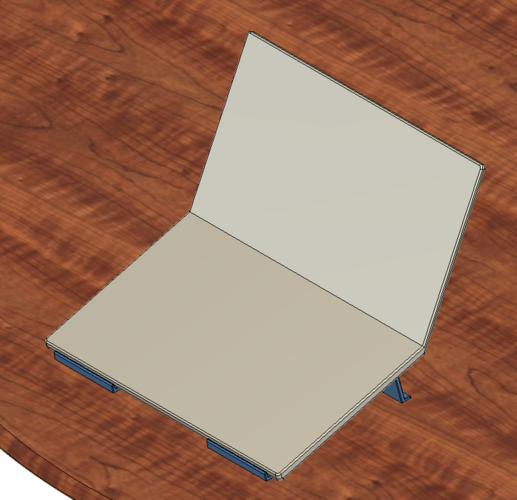 Laptop notebook stand 2 3D Print 383266