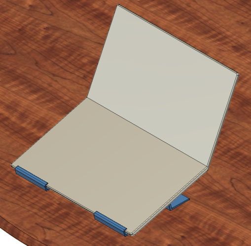 Laptop notebook stand 3D Print 383274