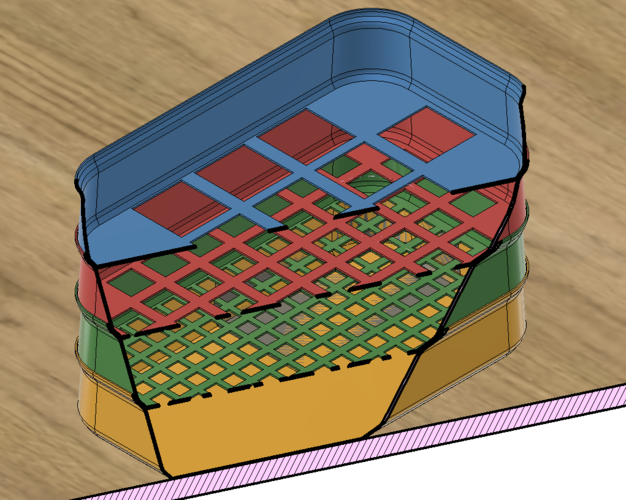 LEGO Sorter separator sieve size organizer 3D Print 383297