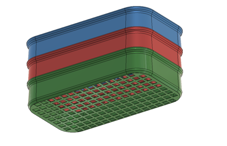 LEGO Sorter separator sieve size organizer 3D Print 383304