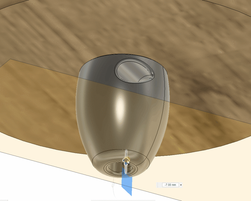 eyelet rope loop only one screw necessary