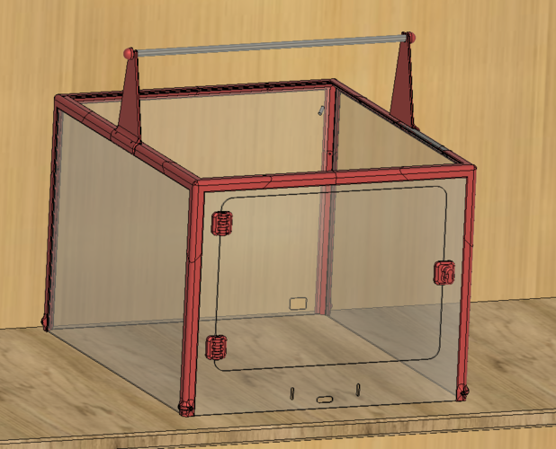 Enclosure Prusa 3d Printer housing 3D Print 383360