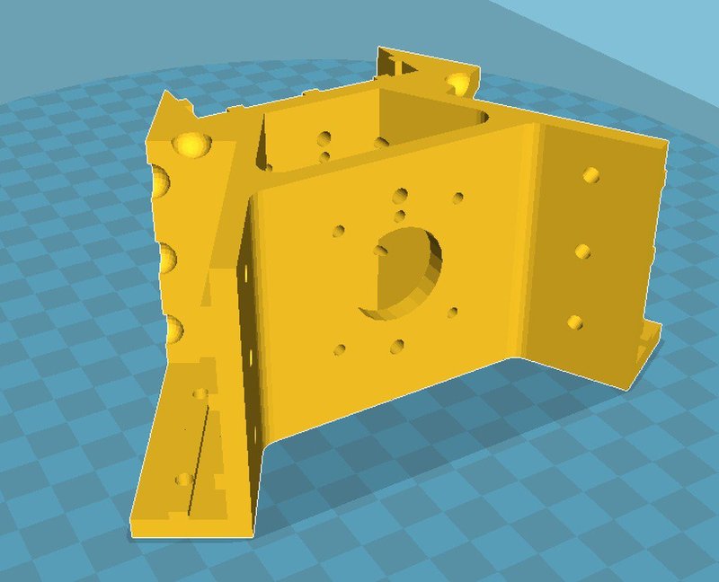 Delta Frame with fully 2060 Aluminum Extrusion 