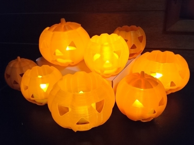 Download 3d Printed Jack O Lantern By Comcom Pinshape