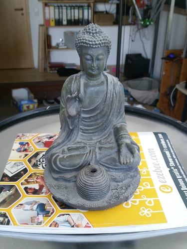 Budda Smoker incense stick 3d-scan 3D Print 383407