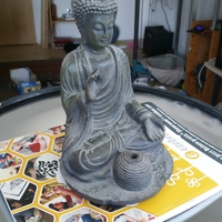 Budda Smoker incense stick 3d-scan - Thumbnail 2