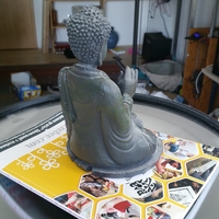 Budda Smoker incense stick 3d-scan - Thumbnail 3