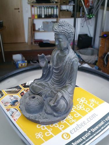 Budda Smoker incense stick 3d-scan 3D Print 383410