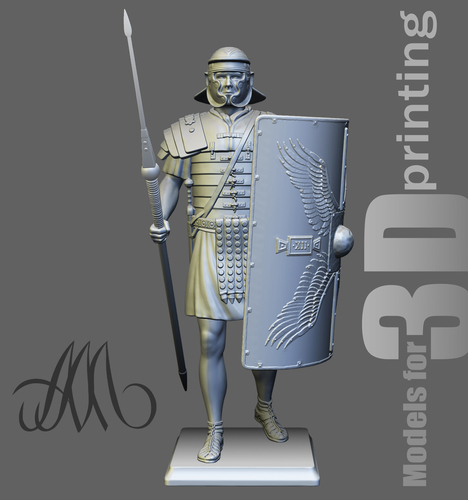 Roman Legionary (3D print model) 3D Print 383428
