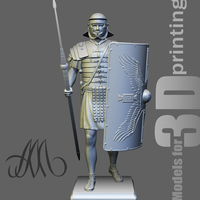 Small Roman Legionary (3D print model) 3D Printing 383428