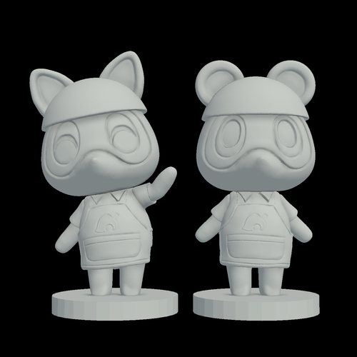 animal crossing new horizons Timmy & Tommy(Halloween ver.) 3D Print 383436