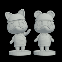 Small animal crossing new horizons Timmy & Tommy(Halloween ver.) 3D Printing 383436