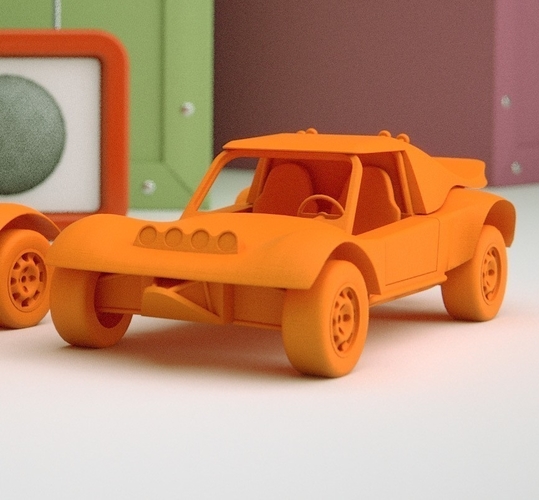 Rally Buggy Scale model 3D Print 383448