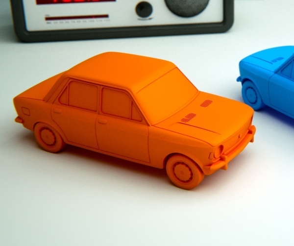 Fiat 128 Scale Model